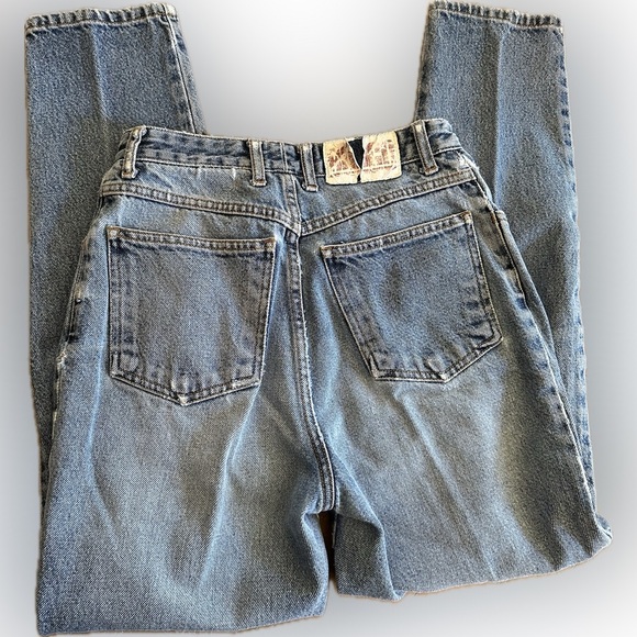 Vintage 90’s BONGO Straight Leg Retro Fit Medium Wash Juniors Jeans Size 7 - Picture 5 of 9